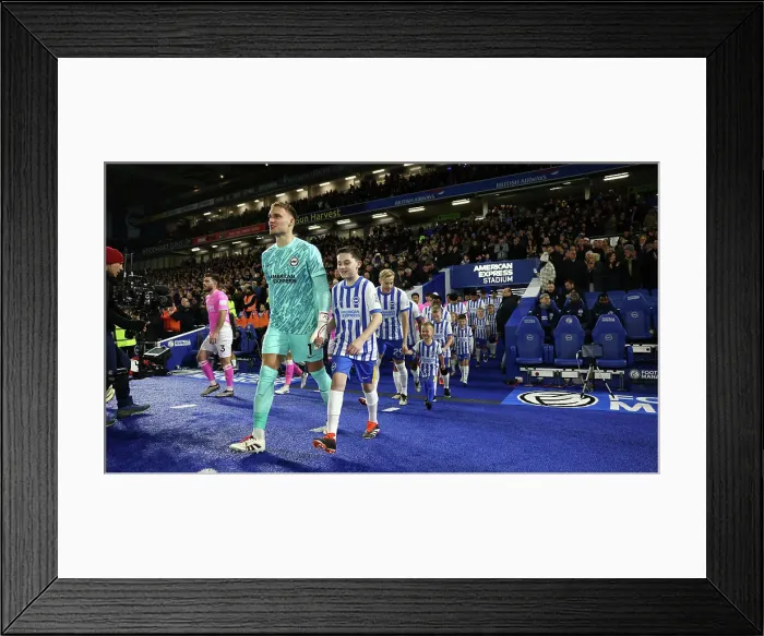 Framed Print : Brighton and Hove Albion v Southampton Premier League 29NOV24 Framed Print : Brighton and Hove Albion v Southampton Premier League 29NOV24