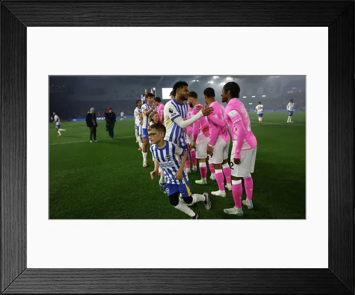 Framed Print : Brighton and Hove Albion v Southampton Premier League 29NOV24 Framed Print : Brighton and Hove Albion v Southampton Premier League 29NOV24