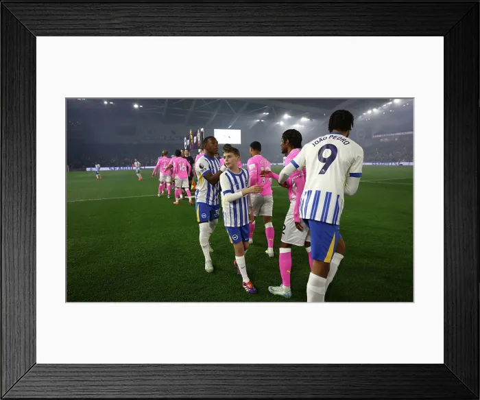 Framed Print : Brighton and Hove Albion v Southampton Premier League 29NOV24 Framed Print : Brighton and Hove Albion v Southampton Premier League 29NOV24