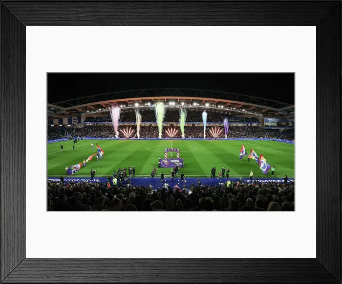 Framed Print : Brighton and Hove Albion v Southampton Premier League 29NOV24 Framed Print : Brighton and Hove Albion v Southampton Premier League 29NOV24