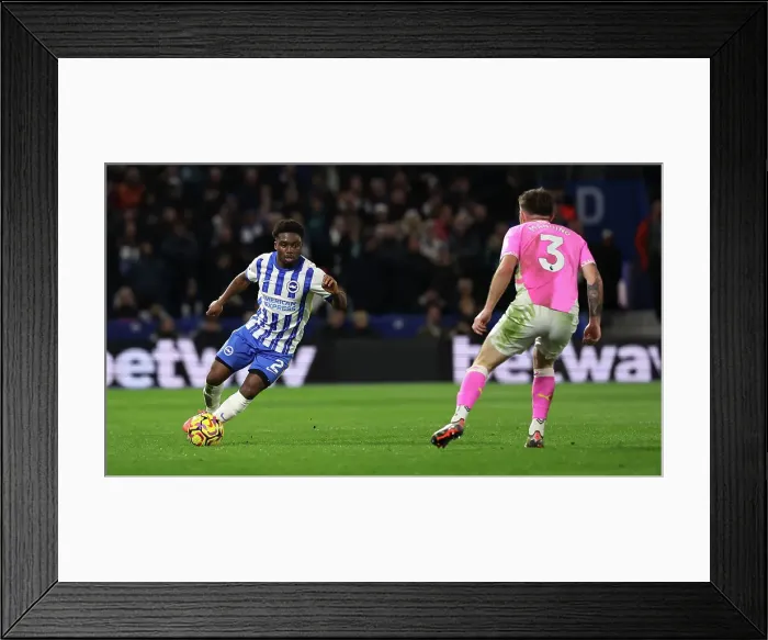 Framed Print : Brighton and Hove Albion v Southampton Premier League 29NOV24 Framed Print : Brighton and Hove Albion v Southampton Premier League 29NOV24