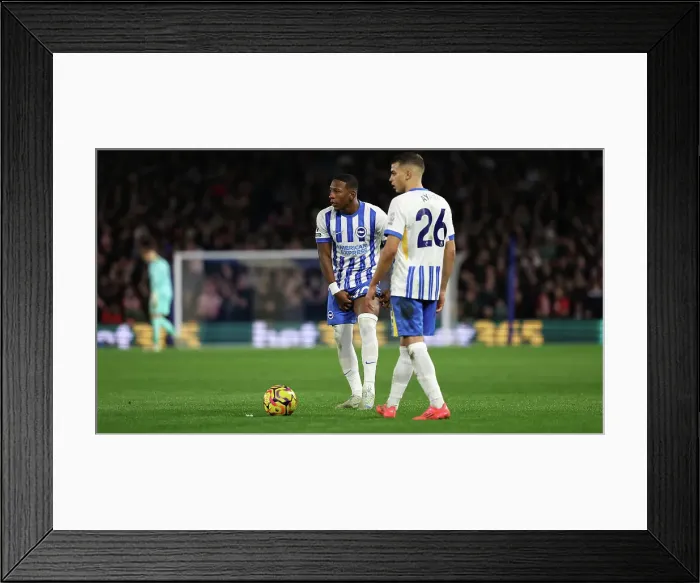 Framed Print : Brighton and Hove Albion v Southampton Premier League 29NOV24 Framed Print : Brighton and Hove Albion v Southampton Premier League 29NOV24