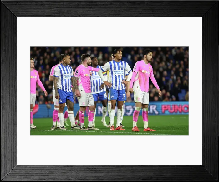 Framed Print : Brighton and Hove Albion v Southampton Premier League 29NOV24 Framed Print : Brighton and Hove Albion v Southampton Premier League 29NOV24