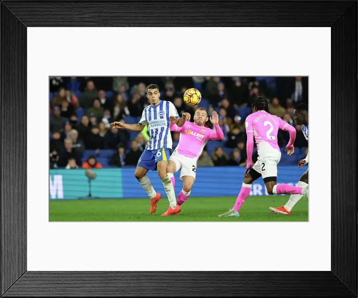 Framed Print : Brighton and Hove Albion v Southampton Premier League 29NOV24 Framed Print : Brighton and Hove Albion v Southampton Premier League 29NOV24