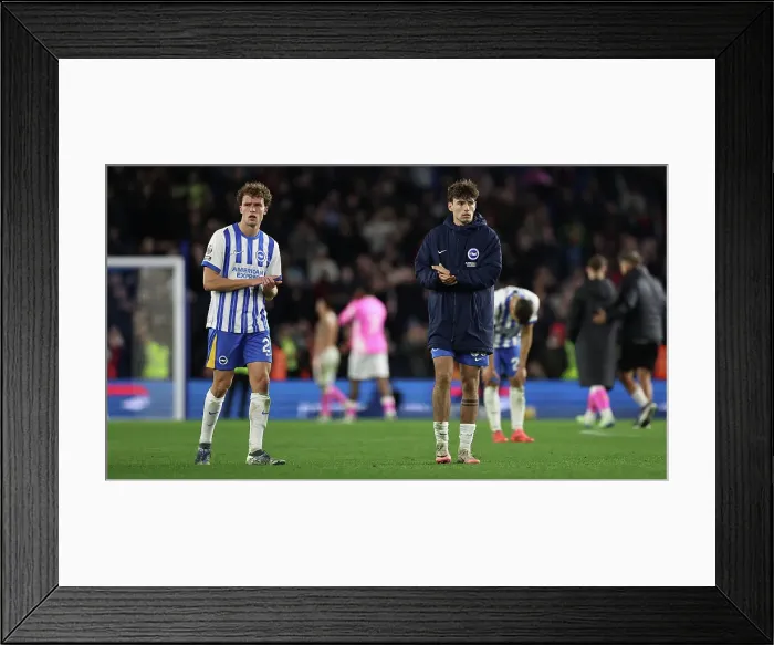 Framed Print : Brighton and Hove Albion v Southampton Premier League 29NOV24 Framed Print : Brighton and Hove Albion v Southampton Premier League 29NOV24