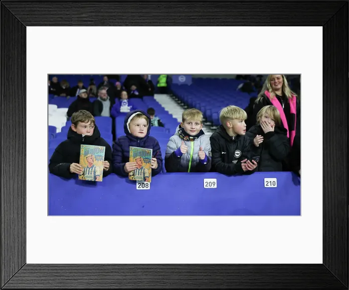 Framed Print : Brighton and Hove Albion v Southampton Premier League 29NOV24 Framed Print : Brighton and Hove Albion v Southampton Premier League 29NOV24