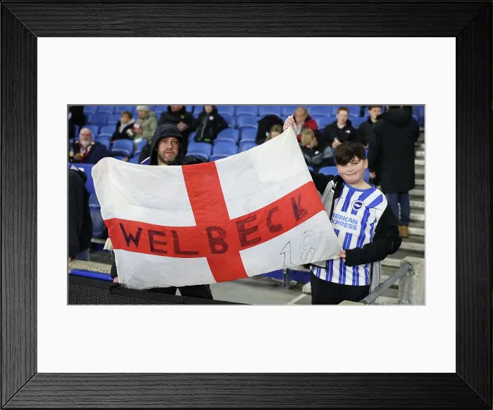 Framed Print : Brighton and Hove Albion v Southampton Premier League 29NOV24 Framed Print : Brighton and Hove Albion v Southampton Premier League 29NOV24