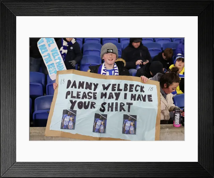 Framed Print : Brighton and Hove Albion v Southampton Premier League 29NOV24 Framed Print : Brighton and Hove Albion v Southampton Premier League 29NOV24