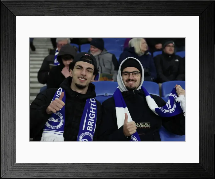 Framed Print : Brighton and Hove Albion v Southampton Premier League 29NOV24 Framed Print : Brighton and Hove Albion v Southampton Premier League 29NOV24
