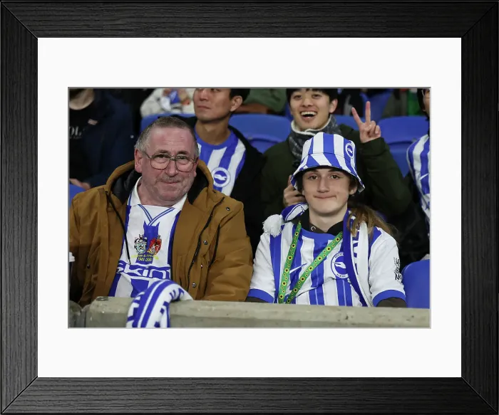 Framed Print : Brighton and Hove Albion v Southampton Premier League 29NOV24 Framed Print : Brighton and Hove Albion v Southampton Premier League 29NOV24