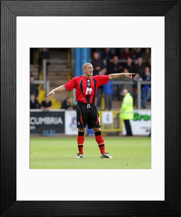 Framed Print : Brighton & Hove Albion Away at Carlisle United - Season 2010-11 Framed Print : Brighton & Hove Albion Away at Carlisle United - Season 2010-11