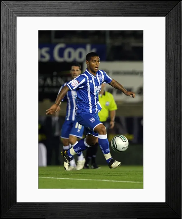 Framed Print : Brighton & Hove Albion Away at Plymouth Argyle: 2010-11 Season