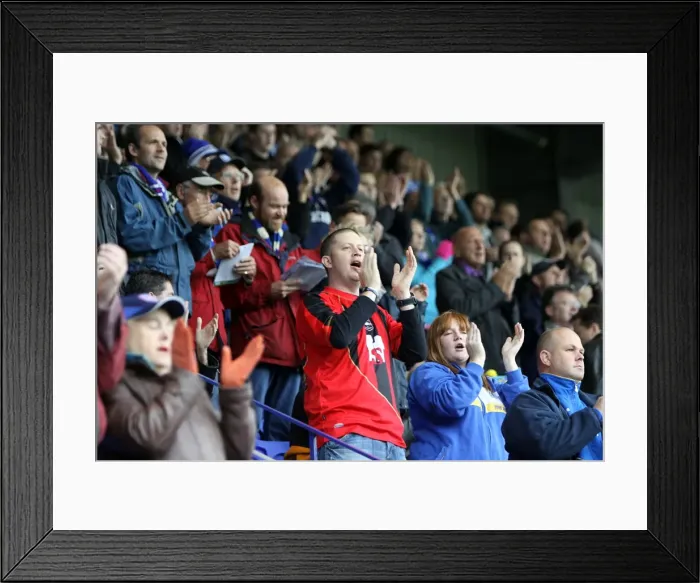 Framed Print : Brighton & Hove Albion Away at Tranmere Rovers: 2010-11 Season Framed Print : Brighton & Hove Albion Away at Tranmere Rovers: 2010-11 Season