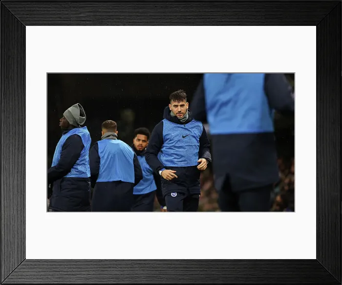 Framed Print : FUlham v Brighton and Hove Albion Premier League 05DEC24 Framed Print : FUlham v Brighton and Hove Albion Premier League 05DEC24