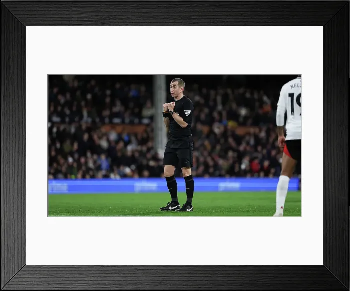 Framed Print : FUlham v Brighton and Hove Albion Premier League 05DEC24 Framed Print : FUlham v Brighton and Hove Albion Premier League 05DEC24