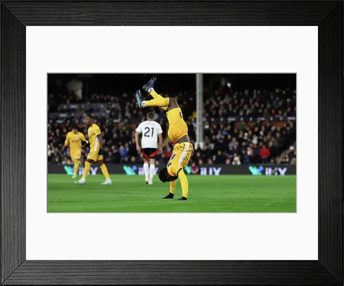 Framed Print : FUlham v Brighton and Hove Albion Premier League 05DEC24 Framed Print : FUlham v Brighton and Hove Albion Premier League 05DEC24