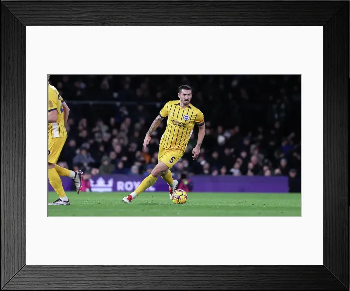 Framed Print : FUlham v Brighton and Hove Albion Premier League 05DEC24 Framed Print : FUlham v Brighton and Hove Albion Premier League 05DEC24