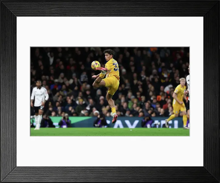 Framed Print : FUlham v Brighton and Hove Albion Premier League 05DEC24 Framed Print : FUlham v Brighton and Hove Albion Premier League 05DEC24
