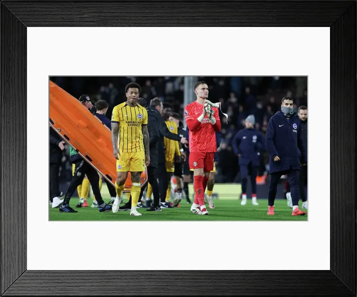 Framed Print : FUlham v Brighton and Hove Albion Premier League 05DEC24 Framed Print : FUlham v Brighton and Hove Albion Premier League 05DEC24