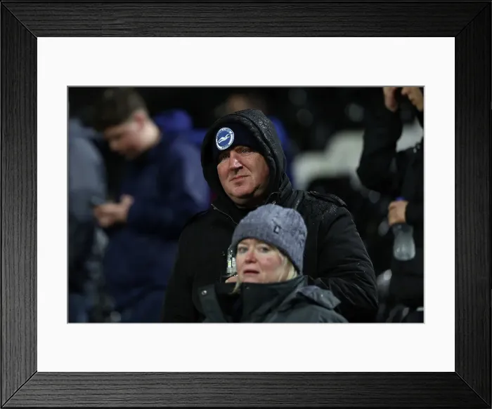 Framed Print : FUlham v Brighton and Hove Albion Premier League 05DEC24 Framed Print : FUlham v Brighton and Hove Albion Premier League 05DEC24