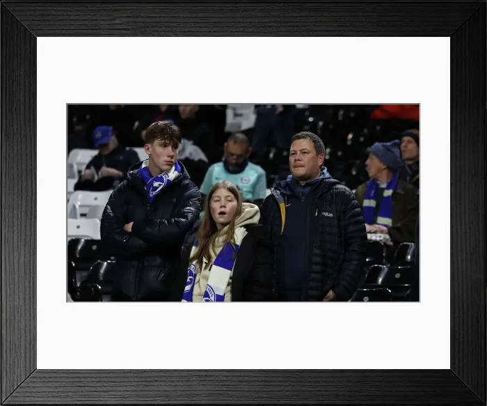 Framed Print : FUlham v Brighton and Hove Albion Premier League 05DEC24 Framed Print : FUlham v Brighton and Hove Albion Premier League 05DEC24