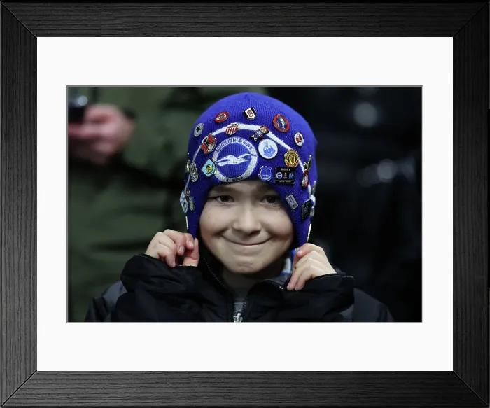 Framed Print : FUlham v Brighton and Hove Albion Premier League 05DEC24