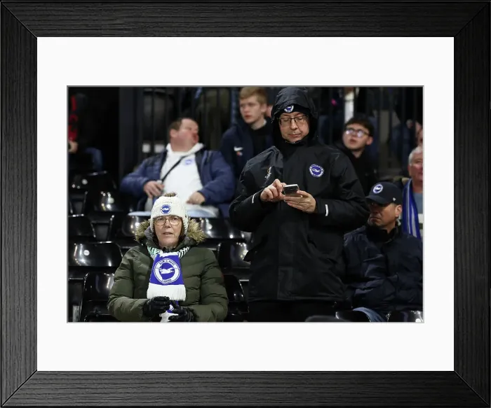 Framed Print : FUlham v Brighton and Hove Albion Premier League 05DEC24 Framed Print : FUlham v Brighton and Hove Albion Premier League 05DEC24