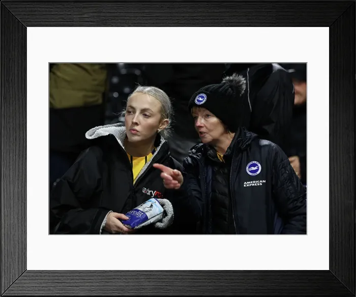Framed Print : FUlham v Brighton and Hove Albion Premier League 05DEC24 Framed Print : FUlham v Brighton and Hove Albion Premier League 05DEC24