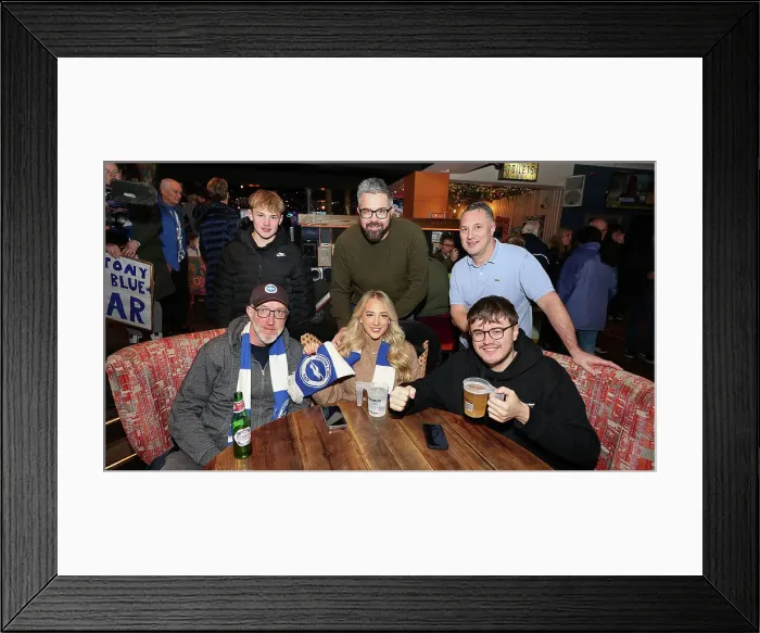 Framed Print : Leicester City v Brighton and Hove Albion Premier League 08DEC24 Framed Print : Leicester City v Brighton and Hove Albion Premier League 08DEC24