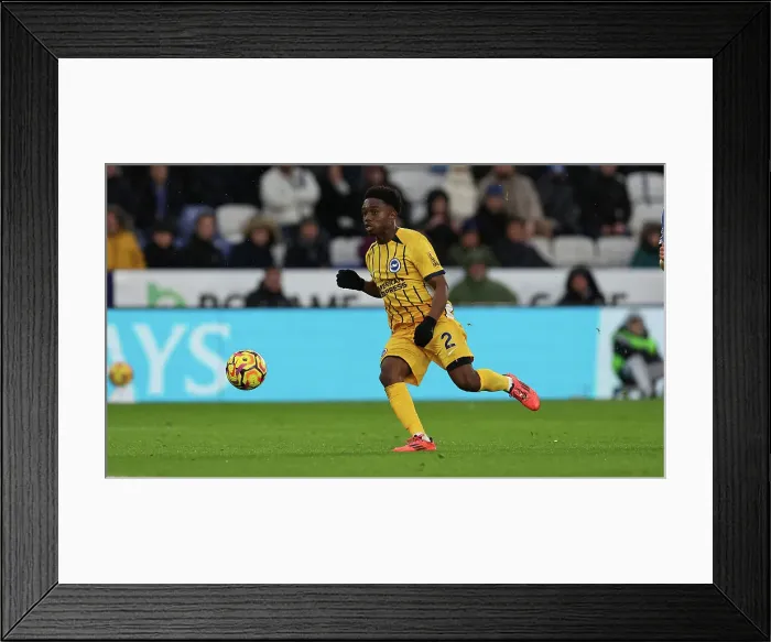 Framed Print : Leicester City v Brighton and Hove Albion Premier League 08DEC24 Framed Print : Leicester City v Brighton and Hove Albion Premier League 08DEC24