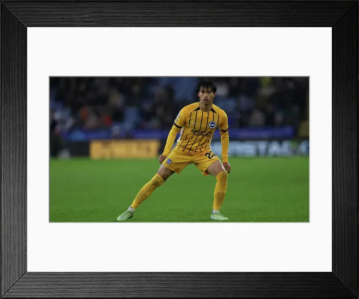 Framed Print : Leicester City v Brighton and Hove Albion Premier League 08DEC24 Framed Print : Leicester City v Brighton and Hove Albion Premier League 08DEC24