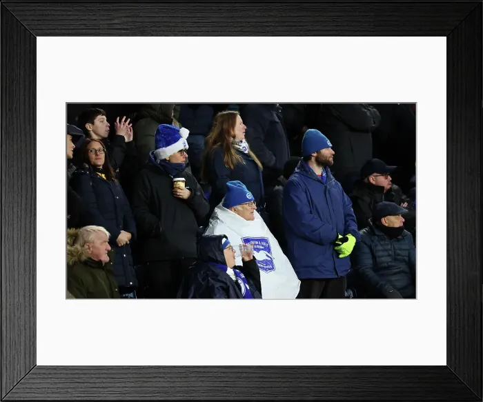 Framed Print : Leicester City v Brighton and Hove Albion Premier League 08DEC24 Framed Print : Leicester City v Brighton and Hove Albion Premier League 08DEC24