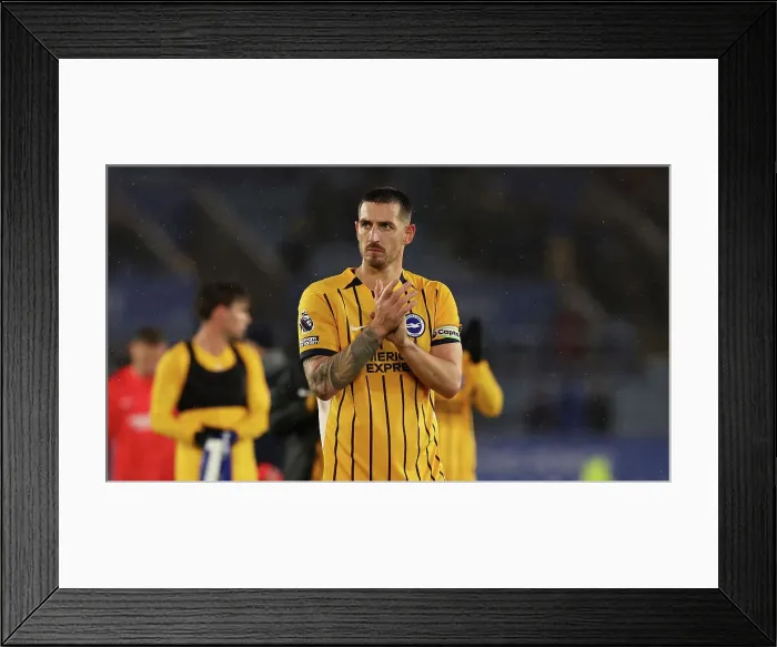 Framed Print : Leicester City v Brighton and Hove Albion Premier League 08DEC24 Framed Print : Leicester City v Brighton and Hove Albion Premier League 08DEC24