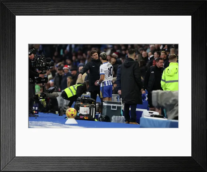 Framed Print : Brighton and Hove Albion v Crystal Palace Premier League 16DEC24 Framed Print : Brighton and Hove Albion v Crystal Palace Premier League 16DEC24