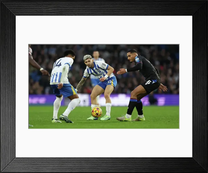 Framed Print : Brighton and Hove Albion v Crystal Palace Premier League 16DEC24 Framed Print : Brighton and Hove Albion v Crystal Palace Premier League 16DEC24
