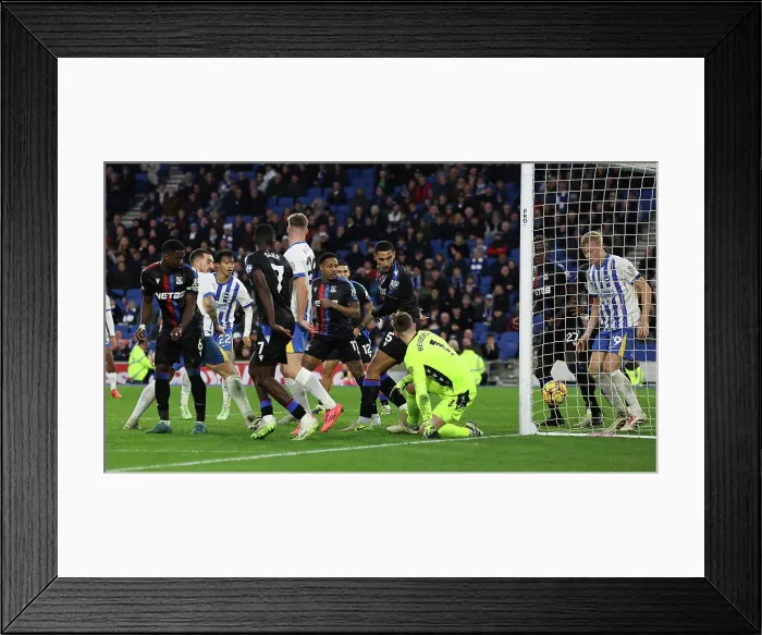 Framed Print : Brighton and Hove Albion v Crystal Palace Premier League 16DEC24 Framed Print : Brighton and Hove Albion v Crystal Palace Premier League 16DEC24