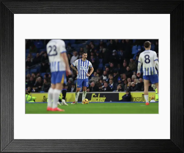 Framed Print : Brighton and Hove Albion v Crystal Palace Premier League 16DEC24 Framed Print : Brighton and Hove Albion v Crystal Palace Premier League 16DEC24