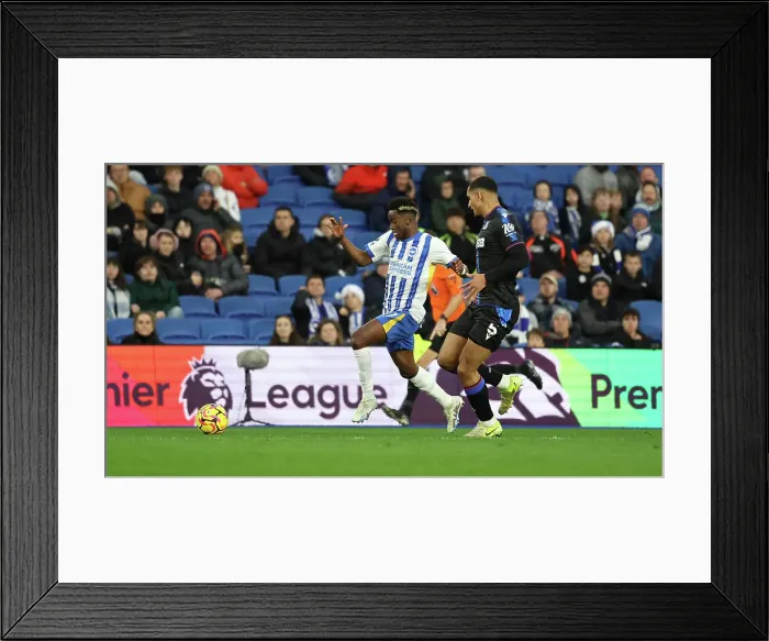 Framed Print : Brighton and Hove Albion v Crystal Palace Premier League 16DEC24 Framed Print : Brighton and Hove Albion v Crystal Palace Premier League 16DEC24