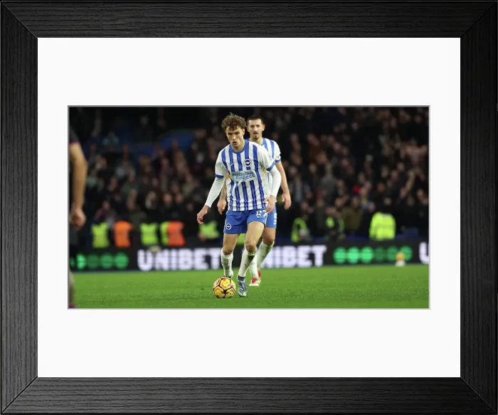 Framed Print : Brighton and Hove Albion v Crystal Palace Premier League 16DEC24 Framed Print : Brighton and Hove Albion v Crystal Palace Premier League 16DEC24