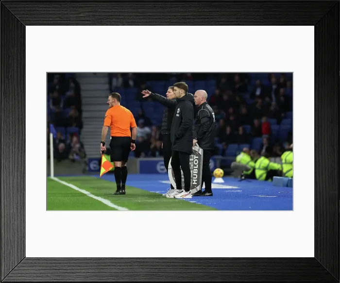 Framed Print : Brighton and Hove Albion v Crystal Palace Premier League 16DEC24 Framed Print : Brighton and Hove Albion v Crystal Palace Premier League 16DEC24