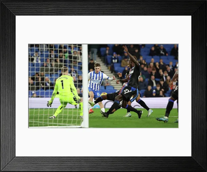 Framed Print : Brighton and Hove Albion v Crystal Palace Premier League 16DEC24 Framed Print : Brighton and Hove Albion v Crystal Palace Premier League 16DEC24