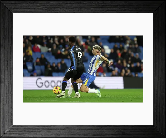 Framed Print : Brighton and Hove Albion v Crystal Palace Premier League 16DEC24 Framed Print : Brighton and Hove Albion v Crystal Palace Premier League 16DEC24