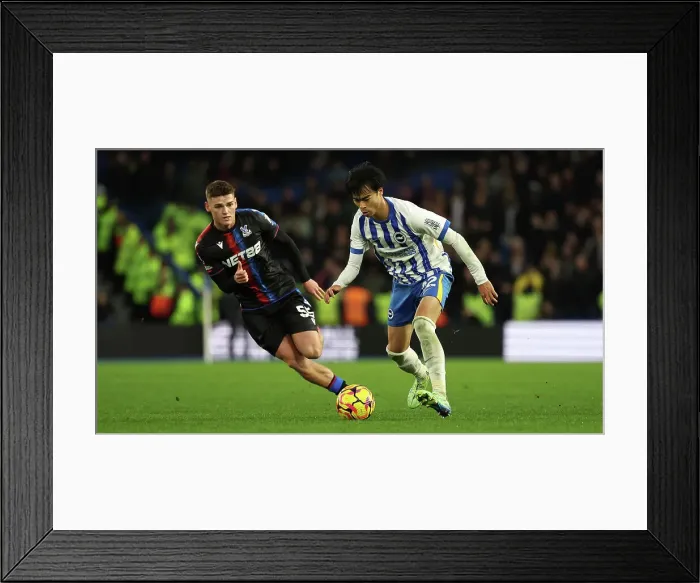 Framed Print : Brighton and Hove Albion v Crystal Palace Premier League 16DEC24 Framed Print : Brighton and Hove Albion v Crystal Palace Premier League 16DEC24