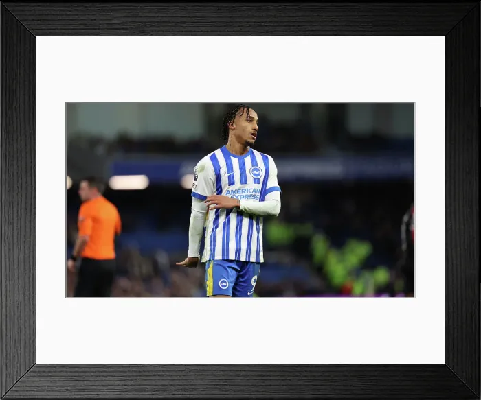 Framed Print : Brighton and Hove Albion v Crystal Palace Premier League 16DEC24 Framed Print : Brighton and Hove Albion v Crystal Palace Premier League 16DEC24