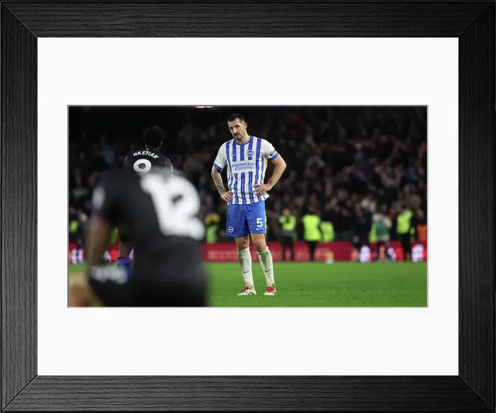 Framed Print : Brighton and Hove Albion v Crystal Palace Premier League 16DEC24 Framed Print : Brighton and Hove Albion v Crystal Palace Premier League 16DEC24