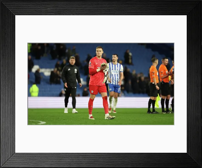 Framed Print : Brighton and Hove Albion v Crystal Palace Premier League 16DEC24 Framed Print : Brighton and Hove Albion v Crystal Palace Premier League 16DEC24