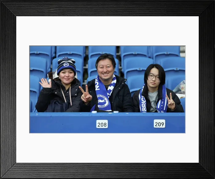 Framed Print : Brighton and Hove Albion v Crystal Palace Premier League 16DEC24 Framed Print : Brighton and Hove Albion v Crystal Palace Premier League 16DEC24