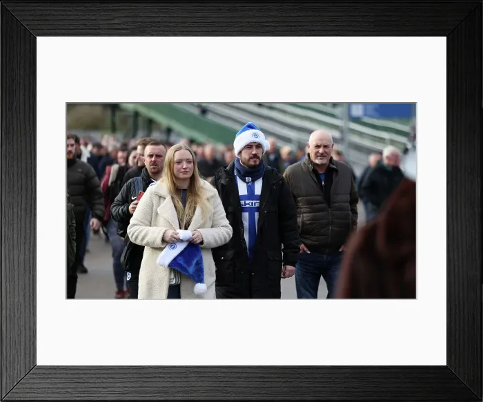 Framed Print : Brighton and Hove Albion v Crystal Palace Premier League 16DEC24 Framed Print : Brighton and Hove Albion v Crystal Palace Premier League 16DEC24