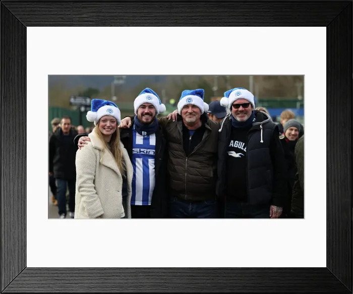 Framed Print : Brighton and Hove Albion v Crystal Palace Premier League 16DEC24 Framed Print : Brighton and Hove Albion v Crystal Palace Premier League 16DEC24