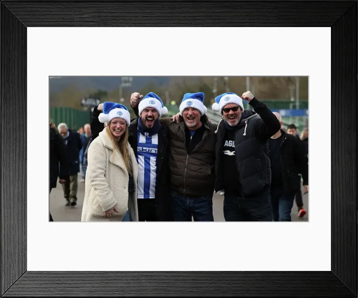 Framed Print : Brighton and Hove Albion v Crystal Palace Premier League 16DEC24 Framed Print : Brighton and Hove Albion v Crystal Palace Premier League 16DEC24